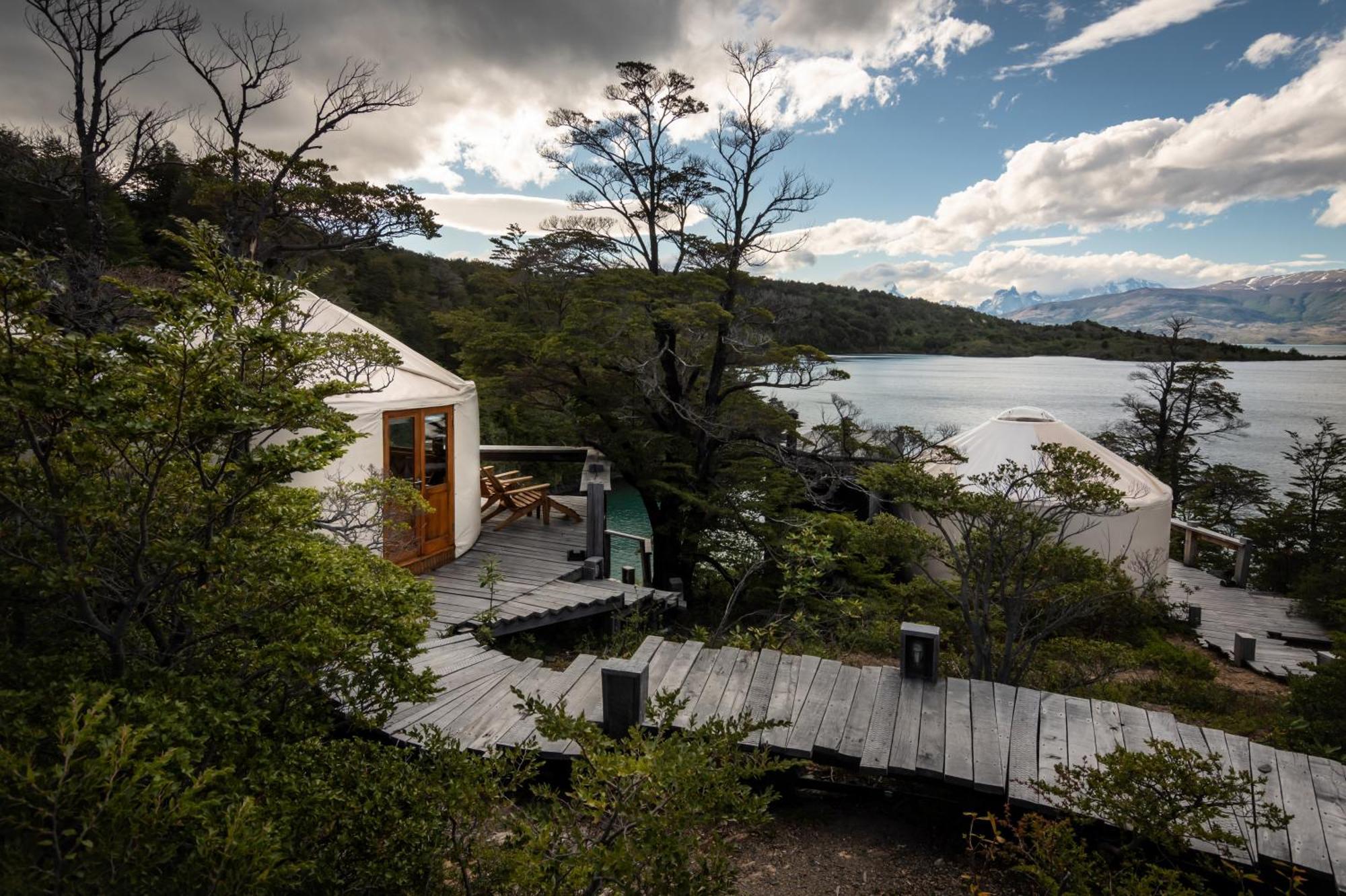 Hotel Patagonia Camp Torres del Paine National Park Exterior foto